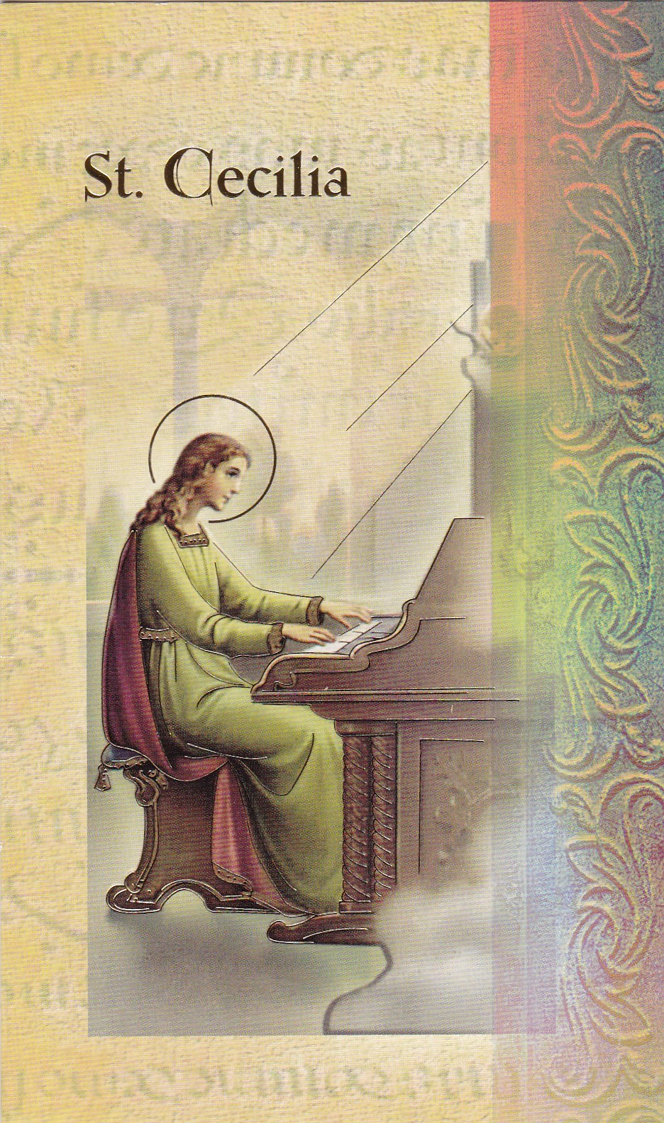 saint cecilia coloring pages